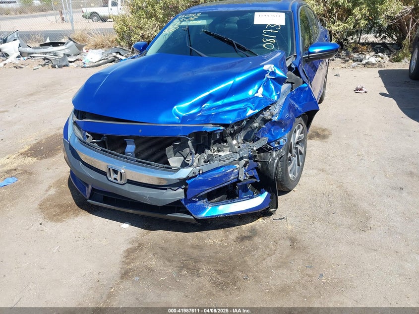 2016 HONDA CIVIC VIN: 19XFC2F71GE081738