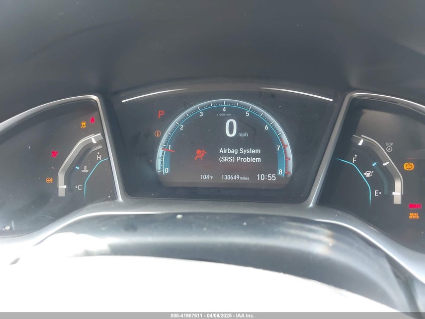 2016 HONDA CIVIC VIN: 19XFC2F71GE081738