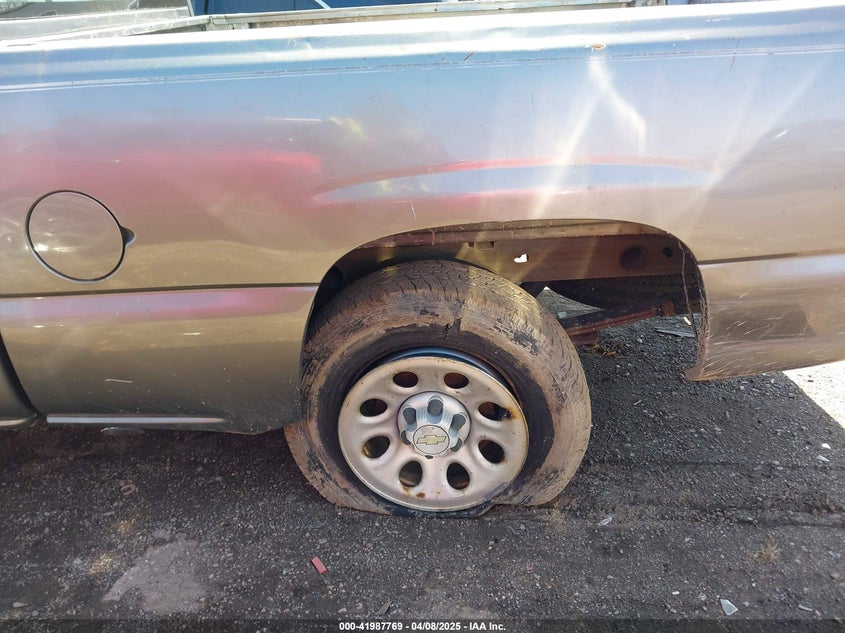 2006 CHEVROLET SILVERADO 1500 VIN: 1GCEC19X76Z133488