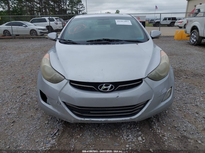 2012 HYUNDAI ELANTRA VIN: KMHDH4AE6CU260276