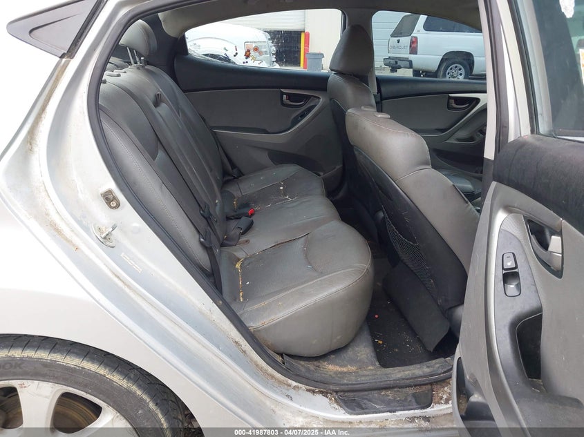 2012 HYUNDAI ELANTRA VIN: KMHDH4AE6CU260276