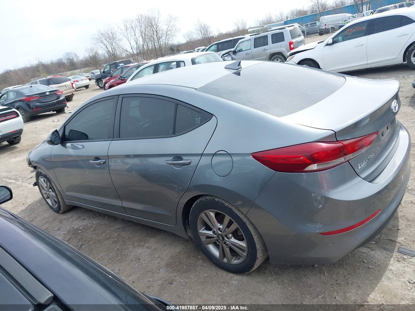 2018 HYUNDAI ELANTRA VIN: KMHD84LF9JU607893
