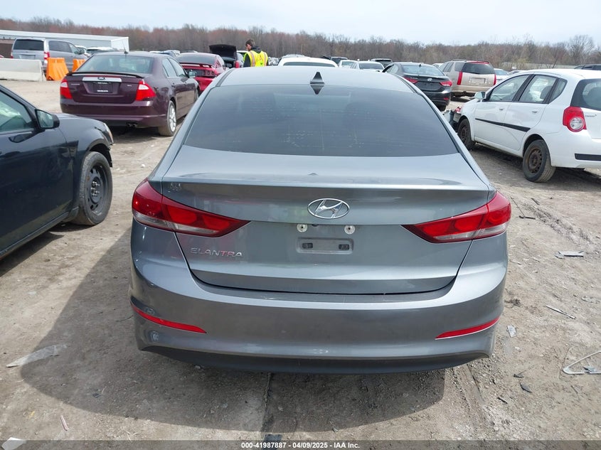 2018 HYUNDAI ELANTRA VIN: KMHD84LF9JU607893