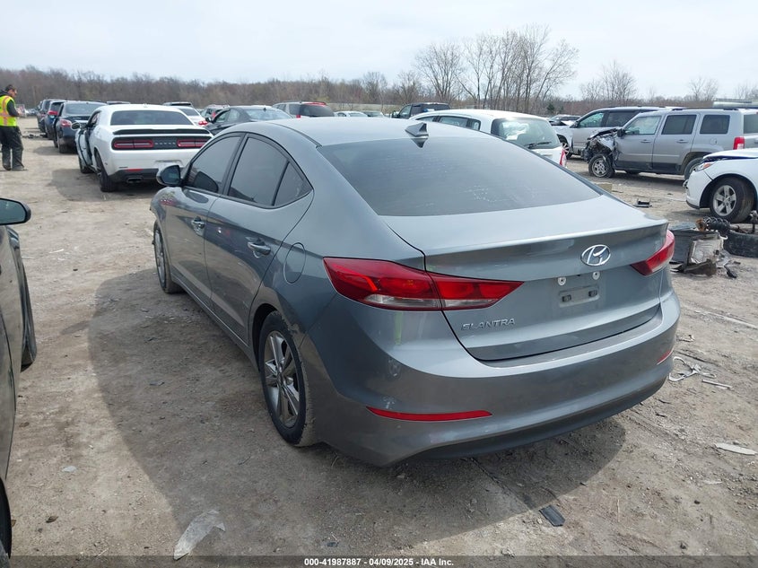 2018 HYUNDAI ELANTRA VIN: KMHD84LF9JU607893