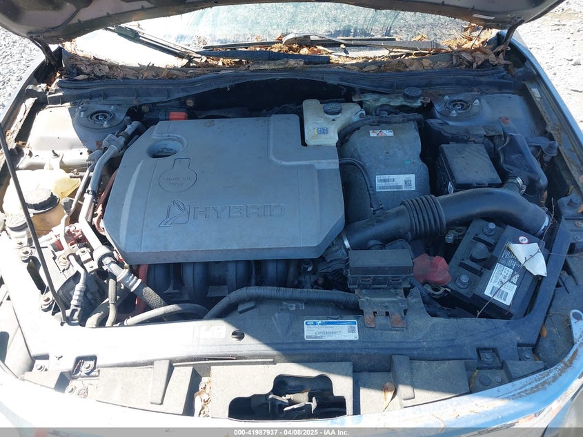 2010 FORD FUSION HYBRID VIN: 3FADP0L32AR148435