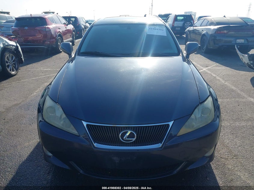2008 LEXUS IS VIN: JTHBK262482059056