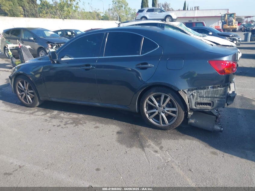 2008 LEXUS IS VIN: JTHBK262482059056