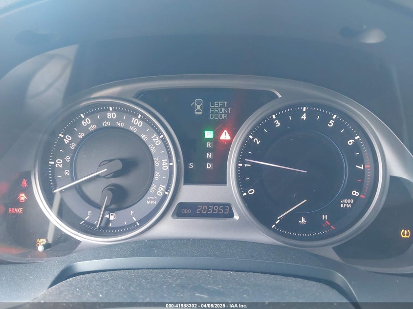2008 LEXUS IS VIN: JTHBK262482059056
