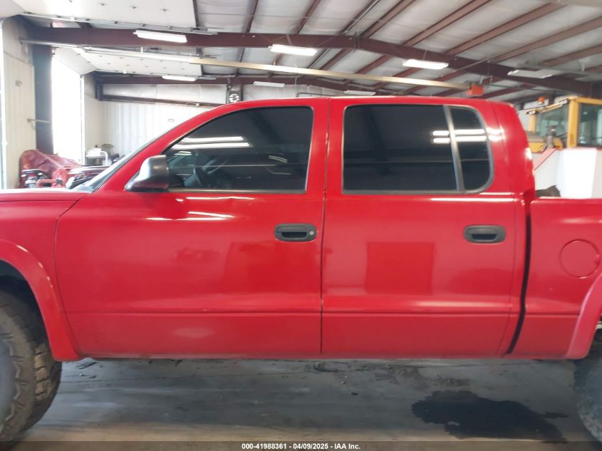 2004 Dodge Dakota Slt VIN: 1D7HG48NX4S509907 Lot: 41988361