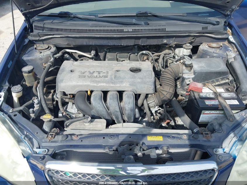 2005 Toyota Corolla Le VIN: 1NXBR32E95Z459337 Lot: 41988409