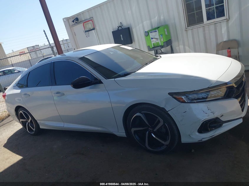 2022 HONDA ACCORD VIN: 1HGCV1F49NA096051