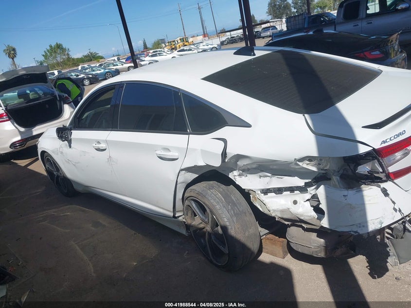 2022 HONDA ACCORD VIN: 1HGCV1F49NA096051