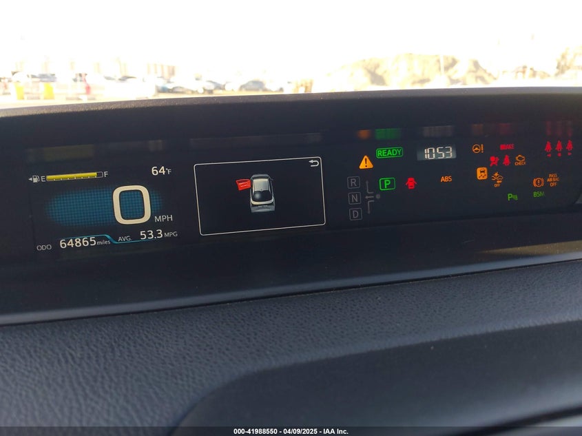 2020 TOYOTA PRIUS VIN: JTDKARFUXL3117737