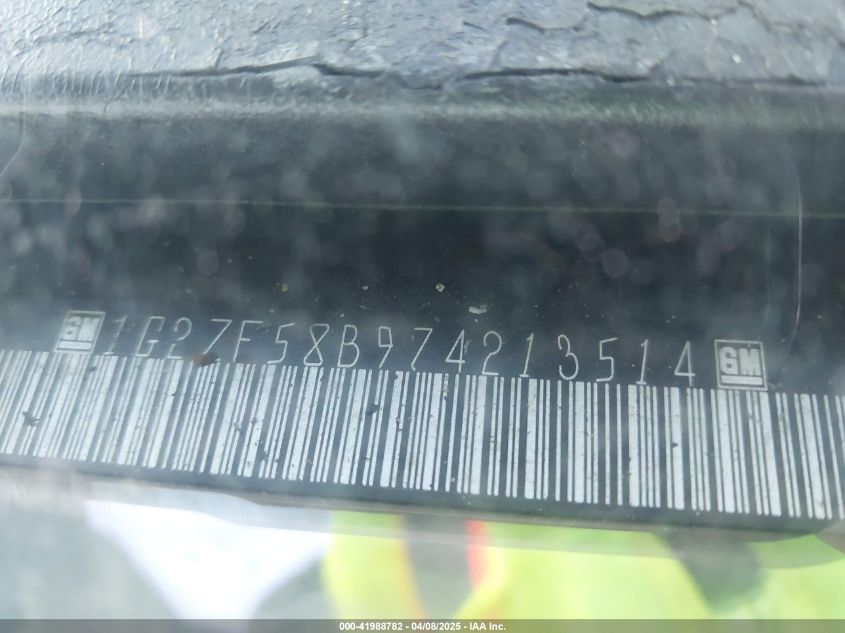 2007 Pontiac G6 Value Leader VIN: 1G2ZF58B974213514 Lot: 41988782