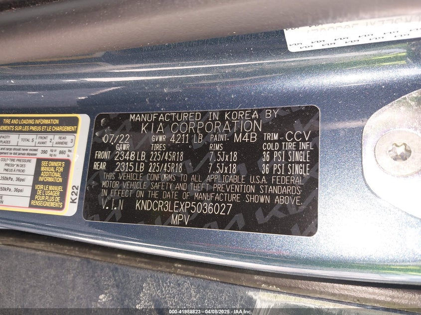 2023 KIA NIRO EX TOURING - KNDCR3LEXP5036027