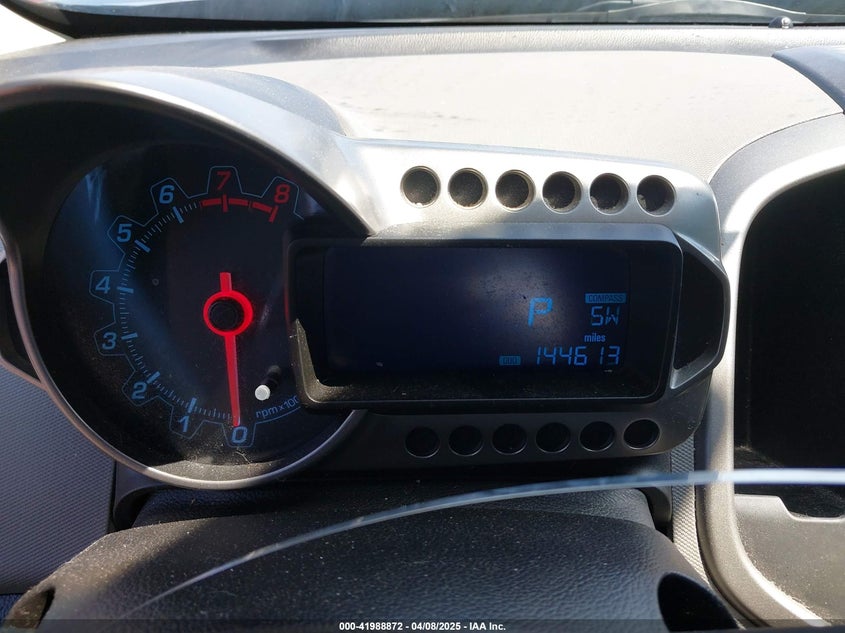 2012 CHEVROLET SONIC VIN: 1G1JC6SHXC4184175