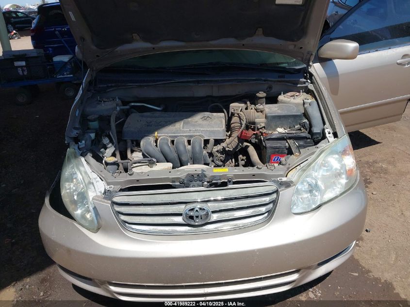 2004 Toyota Corolla Ce/Le/S VIN: 1NXBR38E442339192 Lot: 41989222