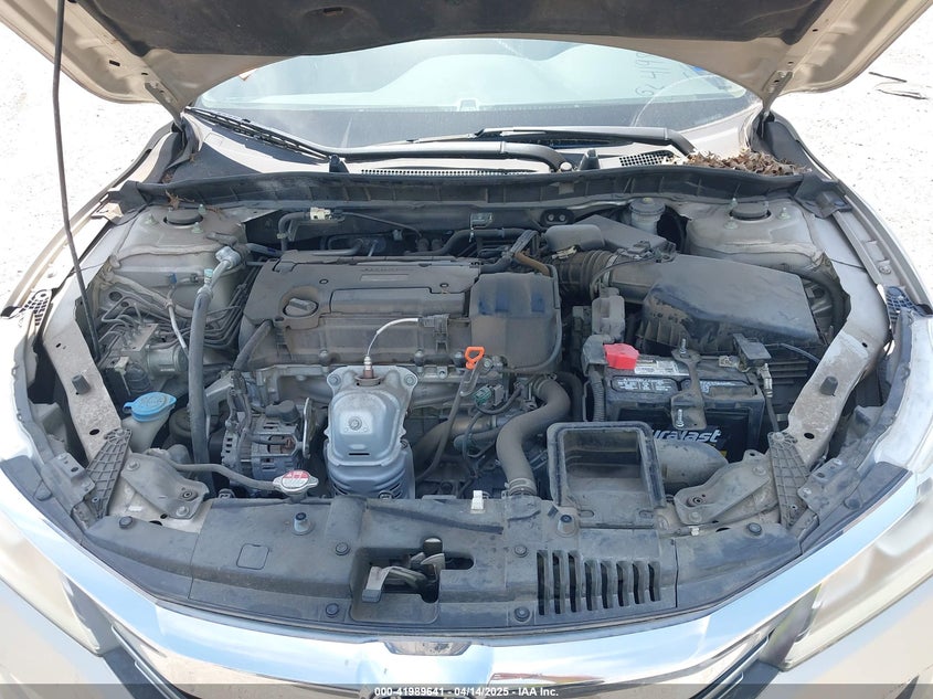 2016 HONDA ACCORD VIN: 1HGCR2F37GA187338