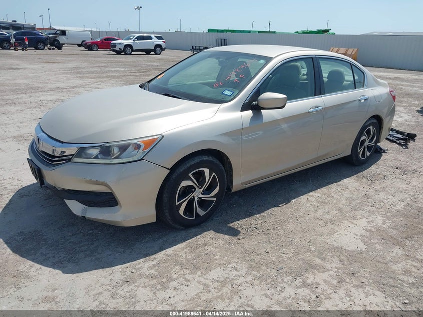 2016 HONDA ACCORD VIN: 1HGCR2F37GA187338