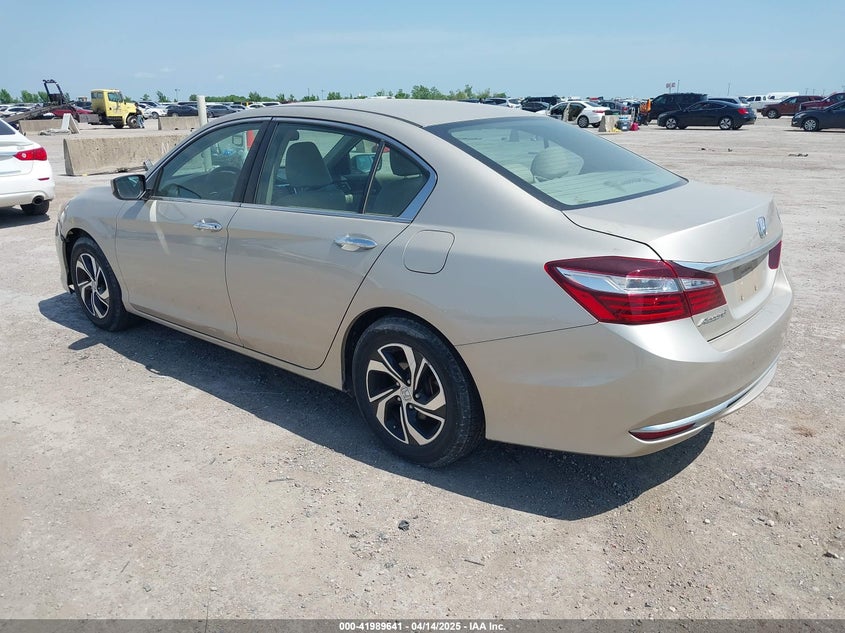 2016 HONDA ACCORD VIN: 1HGCR2F37GA187338