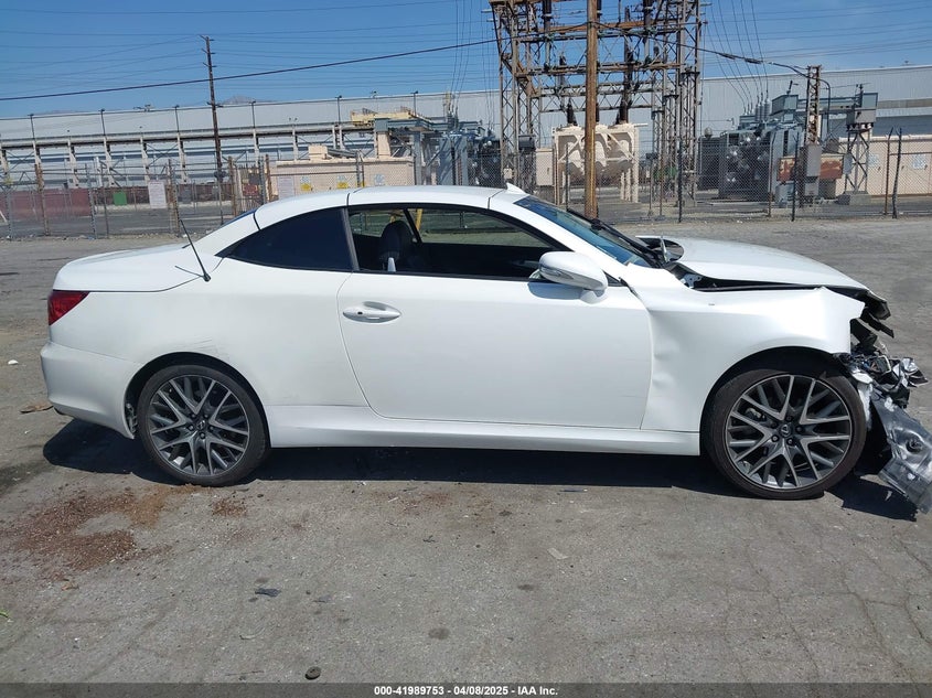 2011 LEXUS IS 250C VIN: JTHFF2C24B2517521