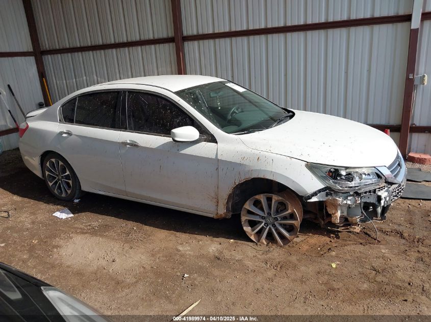 2014 Honda Accord Sport VIN: 1HGCR2F50EA217598 Lot: 41989974