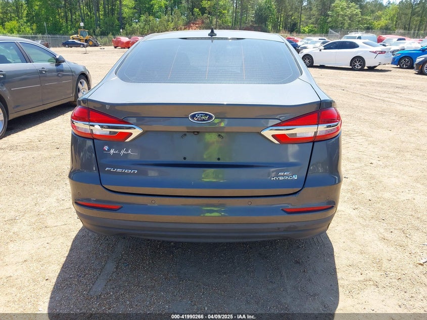 2019 FORD FUSION HYBRID SE - 3FA6P0LU7KR152189
