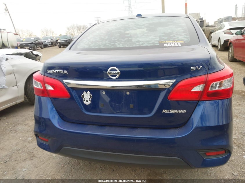VIN 3N1AB7AP0JL649212 2018 NISSAN SENTRA SV