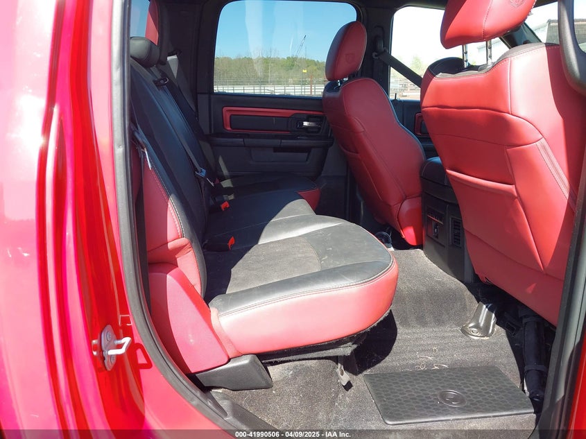 2017 Ram 1500 5.7 Rebel 4x2 5'7 Box Red Lot 111041990506 Vin 1C6RR6YT5HS846999