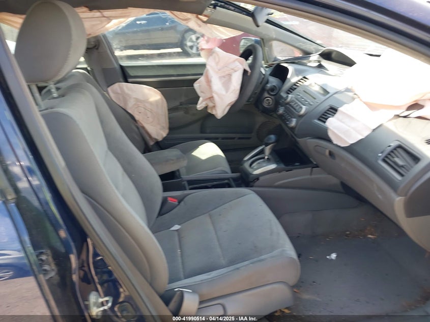 2011 HONDA CIVIC VIN: 2HGFA1F51BH541882