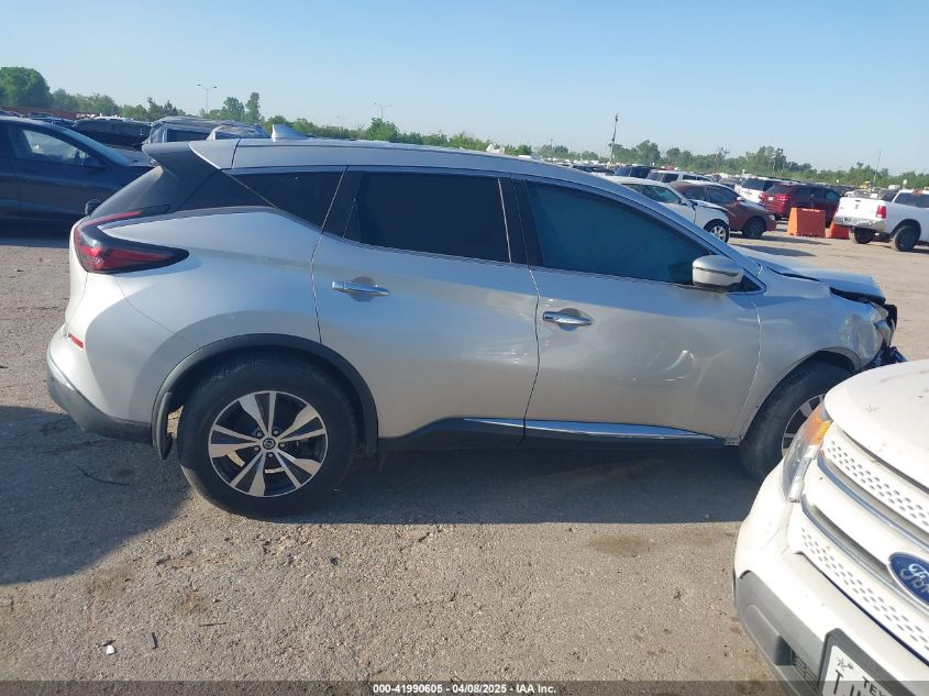 2020 Nissan Murano S Fwd VIN: 5N1AZ2AJ4LN121100 Lot: 41990605