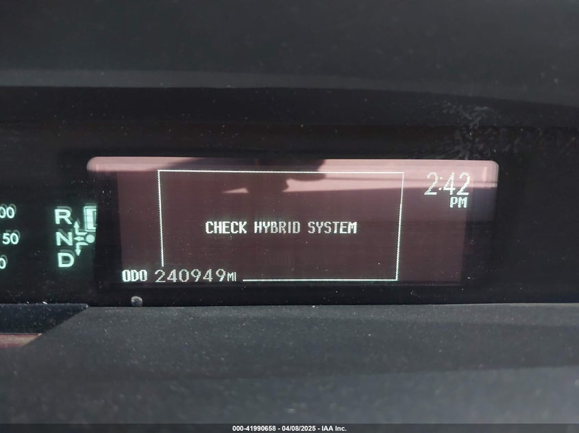 2011 TOYOTA PRIUS VIN: JTDKN3DU7B1371033