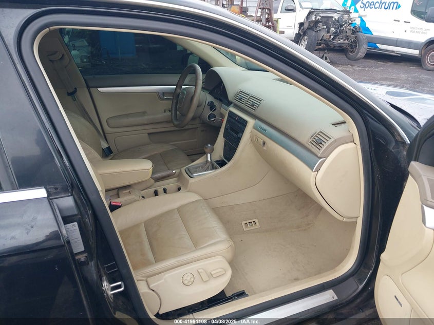 2006 AUDI A4 VIN: WAUKF78E86A195085
