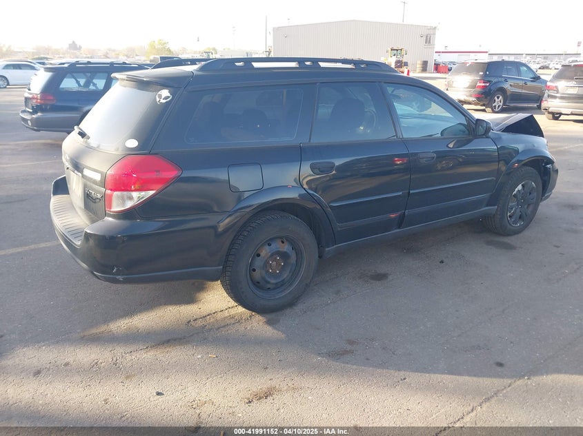 2008 SUBARU OUTBACK VIN: 4S4BP60C087301402