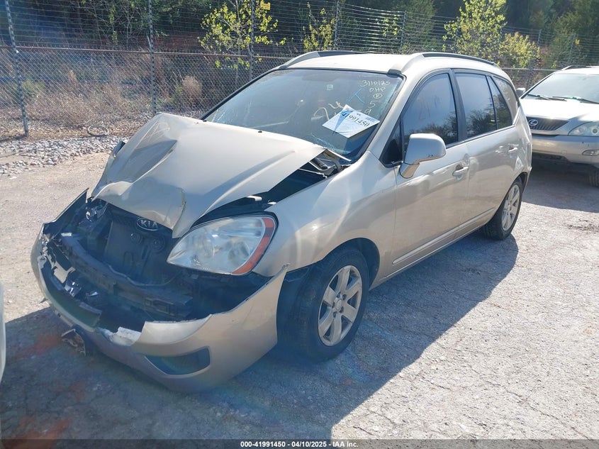 2007 KIA RONDO VIN: KNAFG525277055916