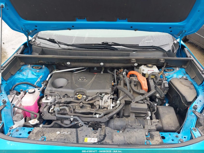 VIN 2T3MWRFV4MW117783 2021 TOYOTA RAV4 HYBRID LE