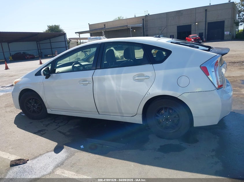 2014 TOYOTA PRIUS VIN: JTDKN3DU3E0366972