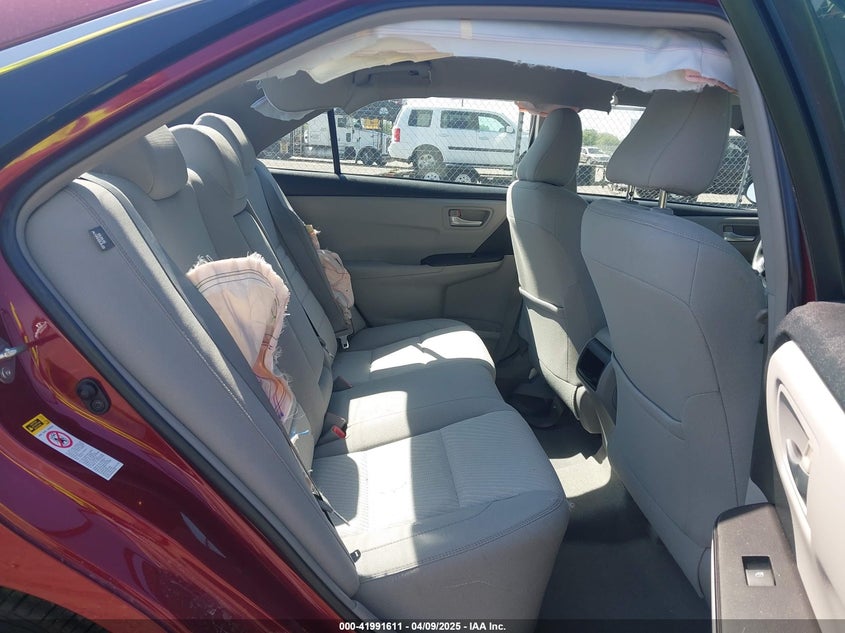 2016 TOYOTA CAMRY VIN: 4T1BF1FK1GU506974