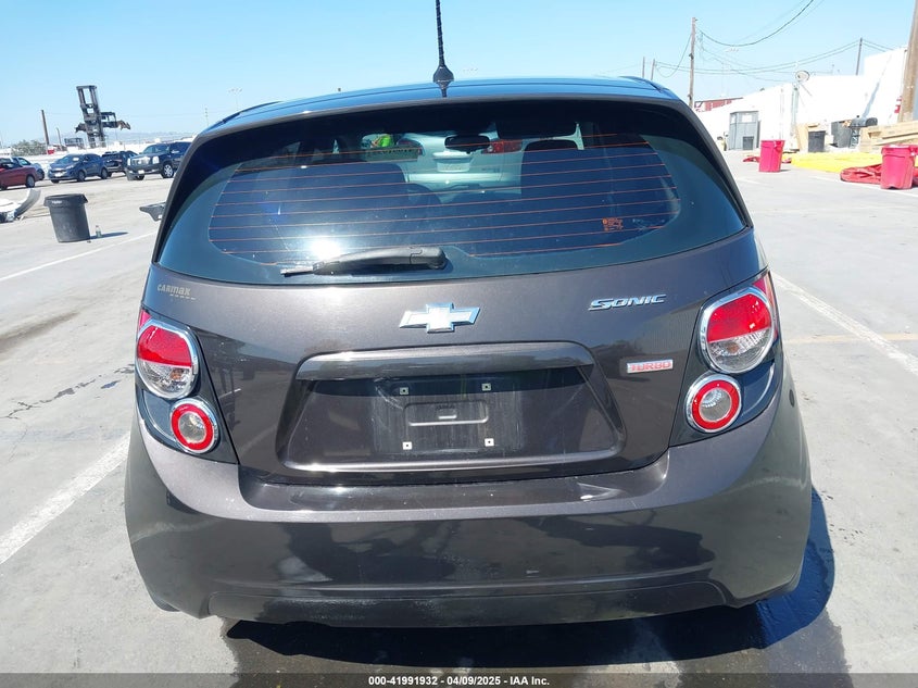 2013 CHEVROLET SONIC LT AUTO - 1G1JC6SB3D4223525