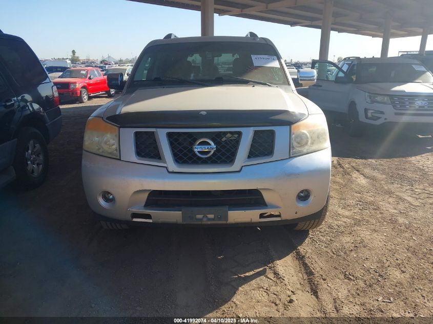 2012 Nissan Armada Sv VIN: 5N1AA0NC0CN603599 Lot: 41992074