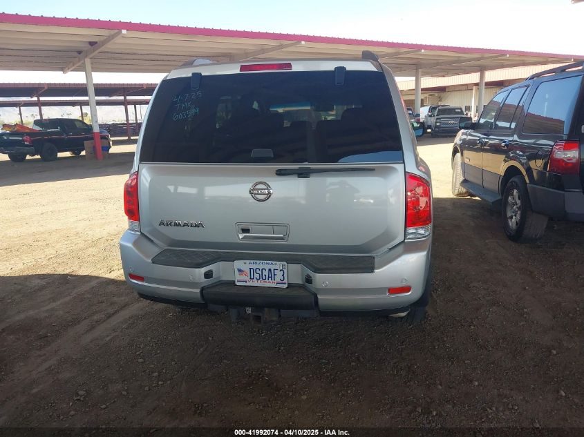 2012 Nissan Armada Sv VIN: 5N1AA0NC0CN603599 Lot: 41992074