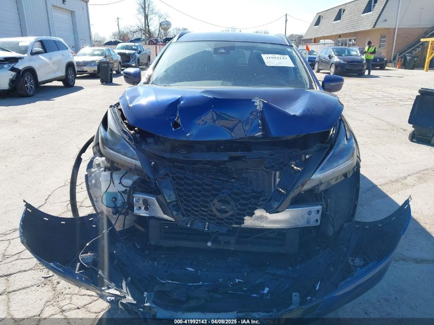 2021 Nissan Murano Sv Intelligent Awd VIN: 5N1AZ2BS9MC126295 Lot: 41992143