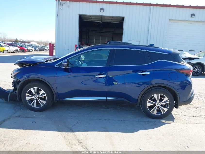 2021 Nissan Murano Sv Intelligent Awd VIN: 5N1AZ2BS9MC126295 Lot: 41992143