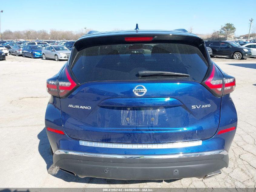 2021 Nissan Murano Sv Intelligent Awd VIN: 5N1AZ2BS9MC126295 Lot: 41992143