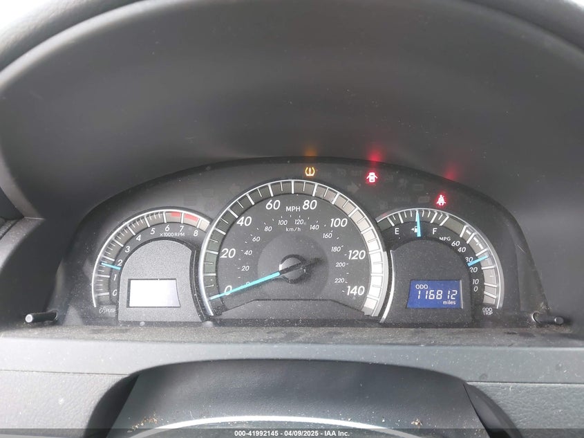 2012 TOYOTA CAMRY VIN: 4T1BF1FK9CU042147
