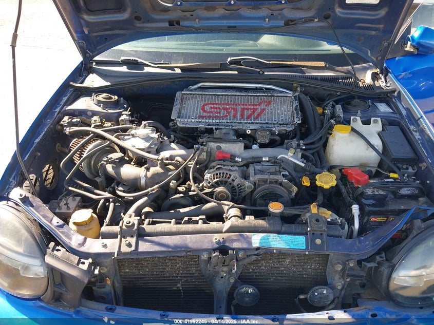 2002 Subaru Impreza Wrx VIN: JF1GG29642G836374 Lot: 41992245