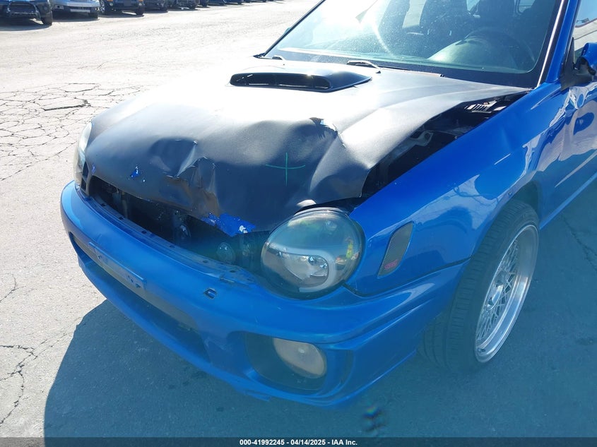 2002 Subaru Impreza Wrx VIN: JF1GG29642G836374 Lot: 41992245