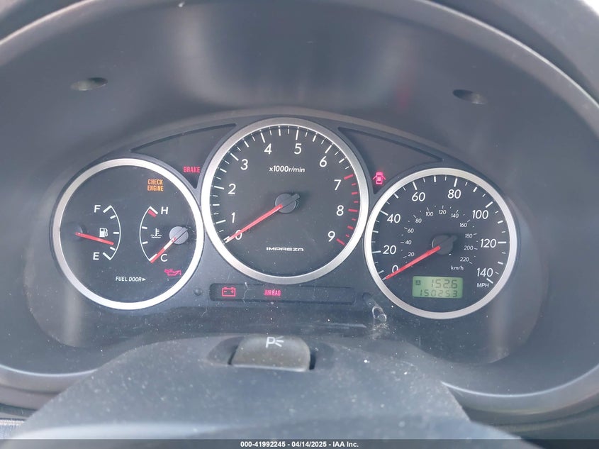 2002 Subaru Impreza Wrx VIN: JF1GG29642G836374 Lot: 41992245