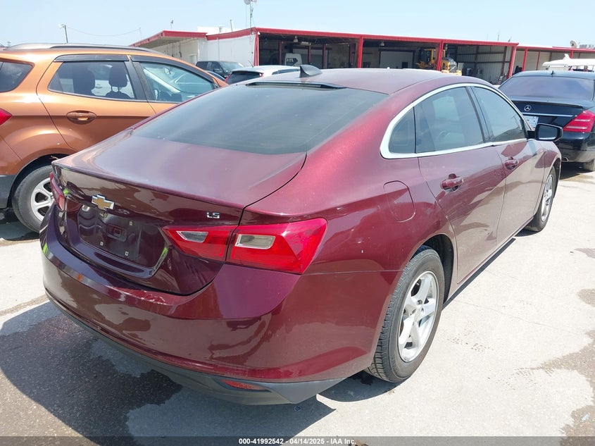 2016 CHEVROLET MALIBU LS - 1G1ZB5ST9GF253095