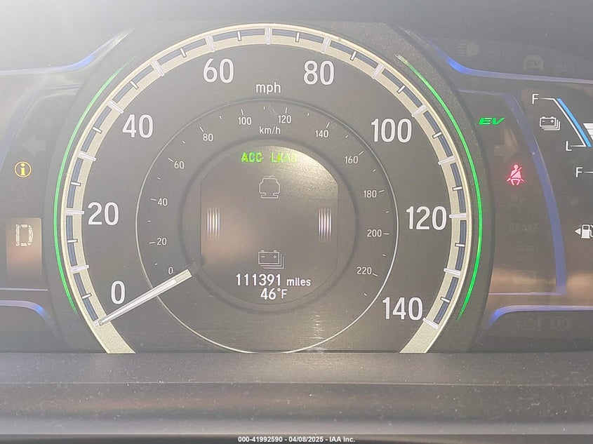 2017 HONDA ACCORD HYBRID VIN: JHMCR6F77HC017381